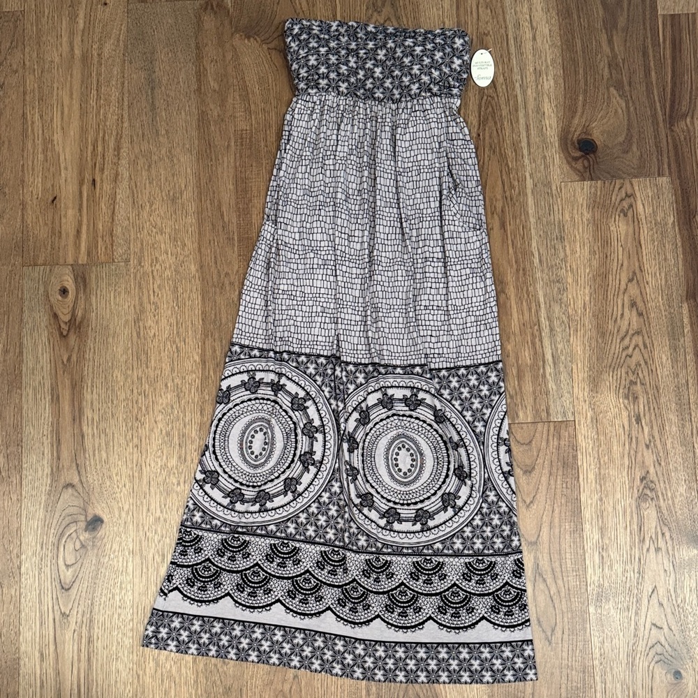 Soma Bandeau Maxi Dress - New with Tags